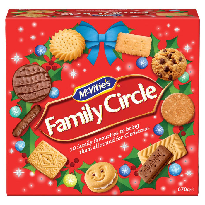 Mcvitie's Family Circle Biscuits 400g