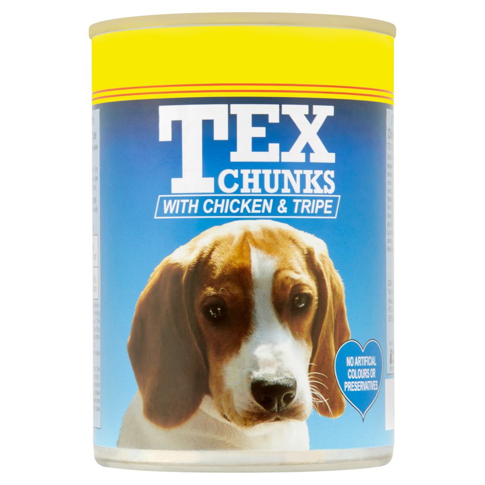 Tex Chunks with Chicken Tripe 400g Case of 12 BritishGram