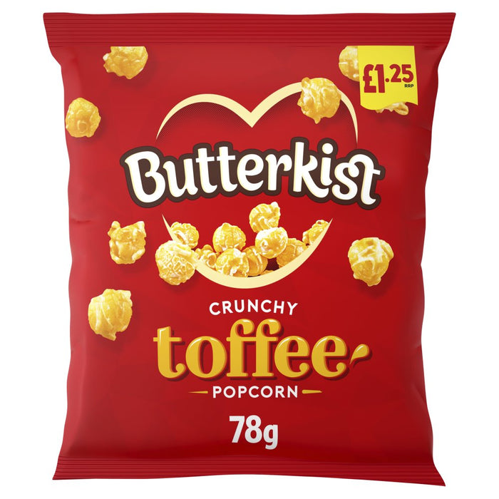 Butterkist Crunchy Toffee Popcorn PMP 78g (Case of 15)