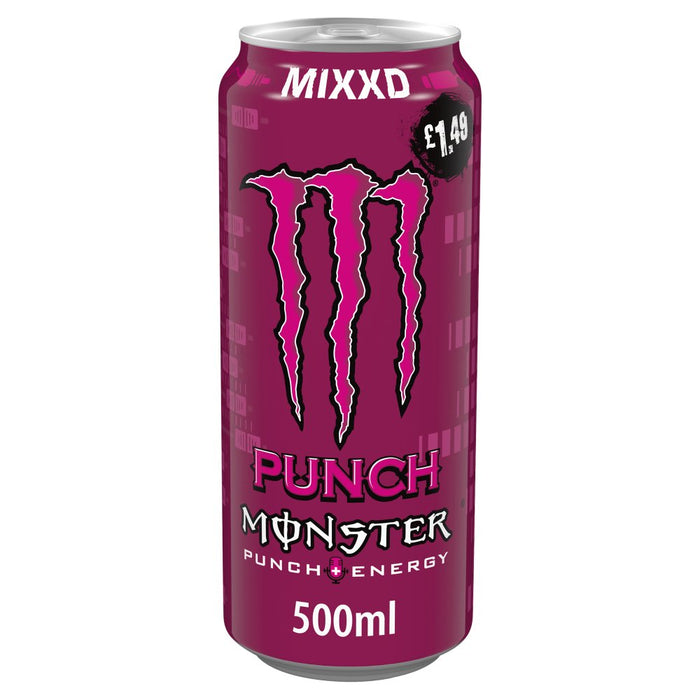 Monster Mixxd Punch Energy Drink PMP 500ml (Case of 12)