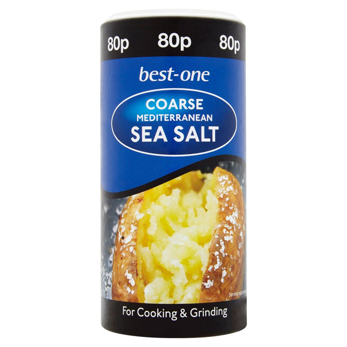 Best-One Coarse Mediterranean Sea Salt, 350g