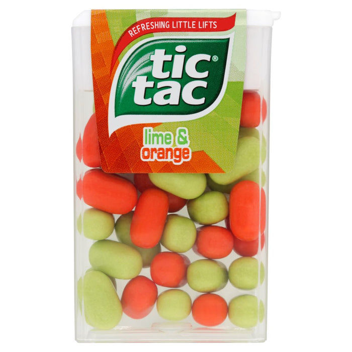 Tic Tac Lime & Orange, 18g (Box of 24)