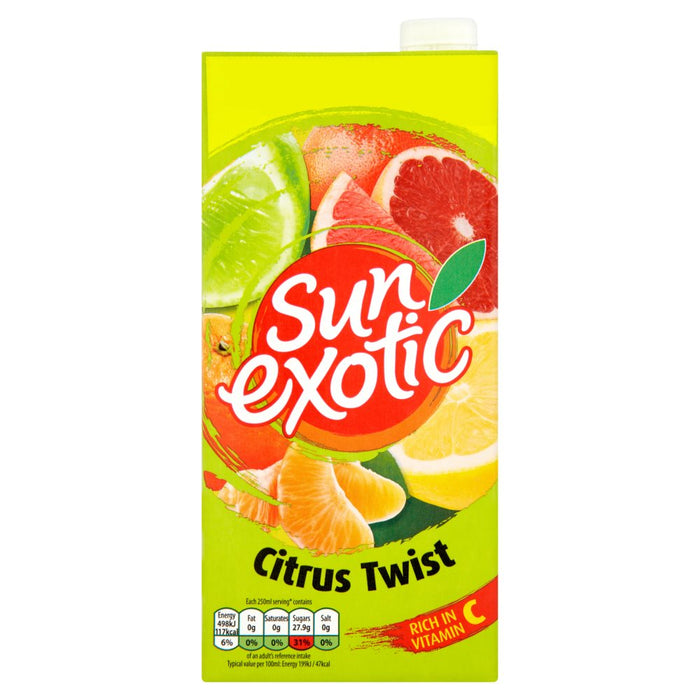 Sun Exotic Citrus Twist 1 Litre PMP (Case of 12)