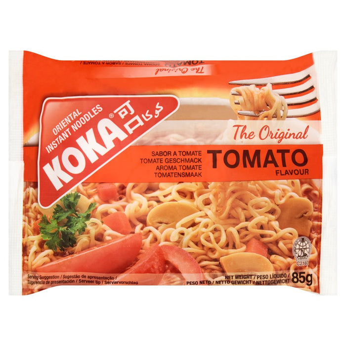 Koka Tomato Original Instant Noodles, 85g (Box of 30)