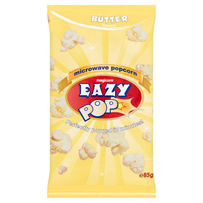 Eazy Pop Magicorn Butter Microwave Popcorn, 85g (Box of 16)
