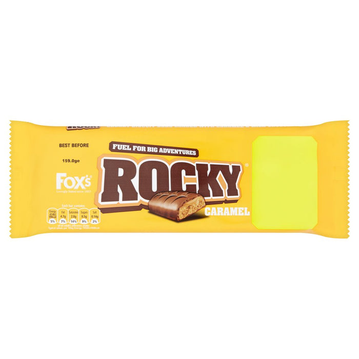 Fox's 7 Rocky Caramel Bars, 159g (Box of 12)