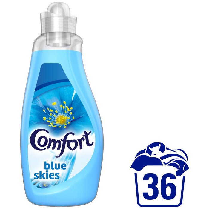 Comfort Fabric Conditioner Blue Skies 33 Washes 990ml