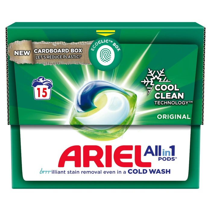 Ariel All-in-1 Pods Washing Liquid Capsules Original PMP 13 Washes