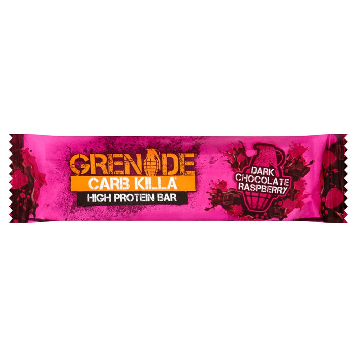 Grenade Carb Killa High Protein Bar Dark Chocolate Raspberry, 60g (Box of 12)