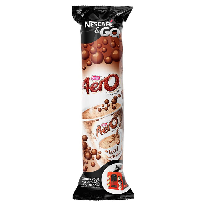Nescafé &Go Aero Hot Chocolate Powder Sleeve of 8 Cups x 28g