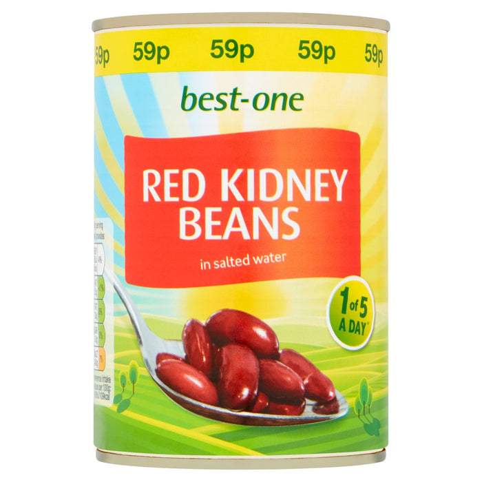Best-One Red Kidney Beans in Salted Water 400g (Case of 12)