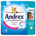 Andrex Classic Clean 9 Toilet Rolls