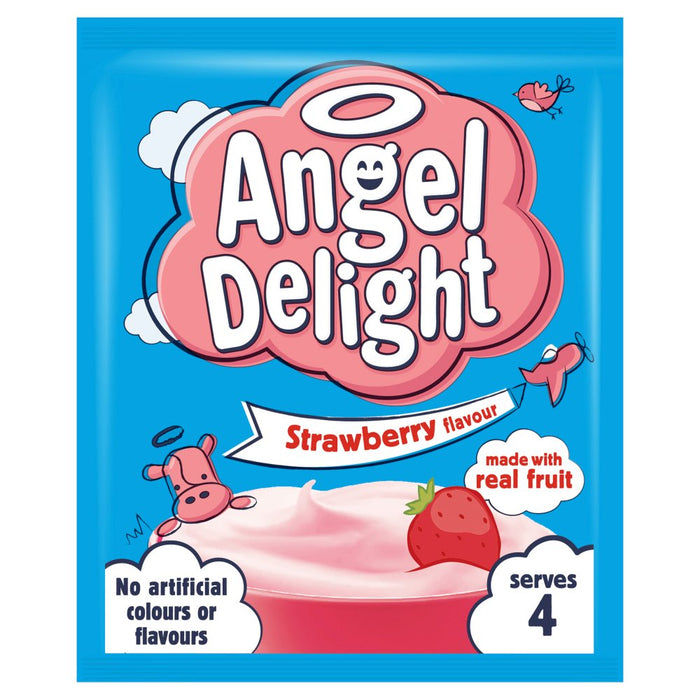 Angel Delight Strawberry Instant Dessert 59g (Case of 21)