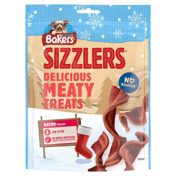 BAKERS Dog Treats Bacon Sizzlers PMP 90g (Case of 6)