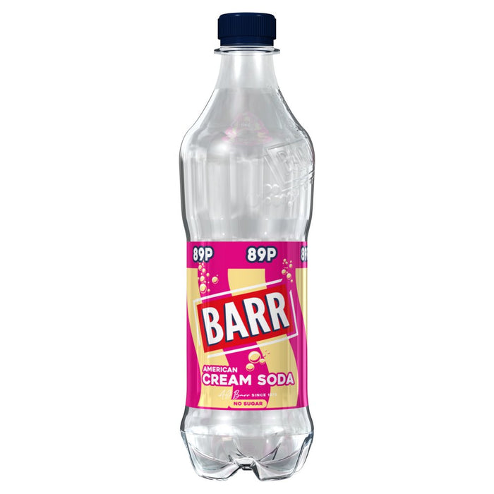 Barr American Cream Soda, 500ml (Case of 12)