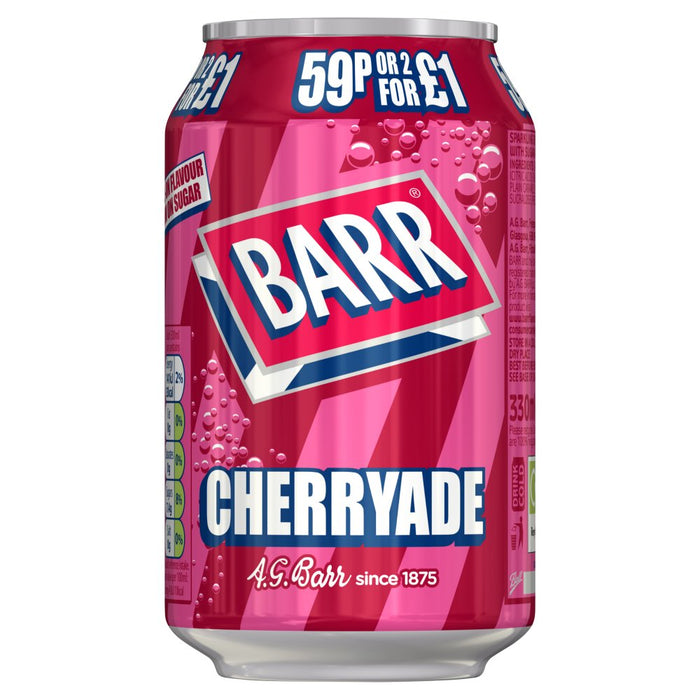 Barr Cherryade, 330ml (Case of 24)