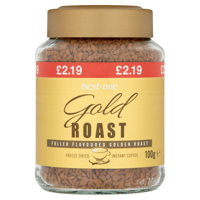 Best-One Gold Roast Freeze Dried Instant Coffee 100g (Case of 6)