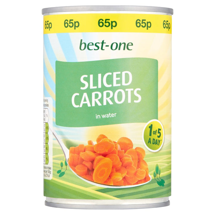 Best-One Sliced Carrots in Water 300g (Case of 12)