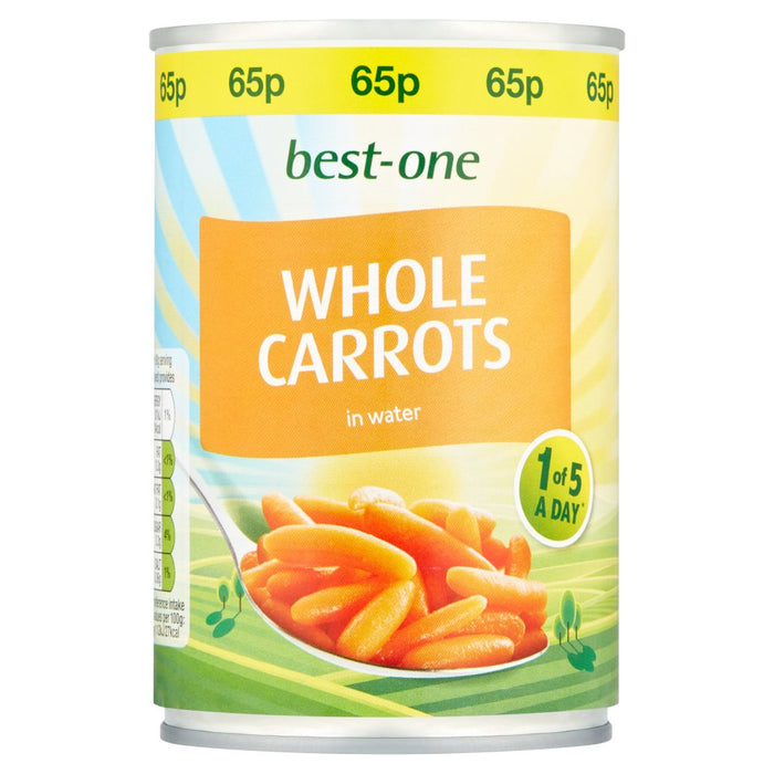 Best-One Whole Carrots in Water 560g (Case of 12)