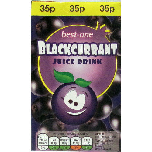 Bestone Blackcurrant Juice Drink PMP 250ml (Case of 27)