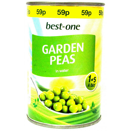 Best-One Garden Peas in Water, 300g (Case of 12)