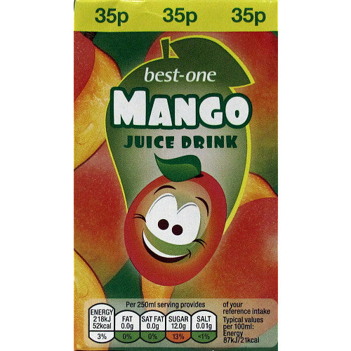 Bestone Mango Juice Drink PMP 250ml (Case of 27)