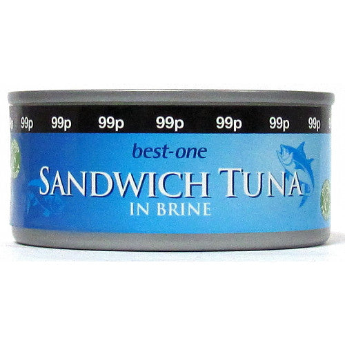 Best-One Sandwich Tuna in Brine 160g (Case of 12)