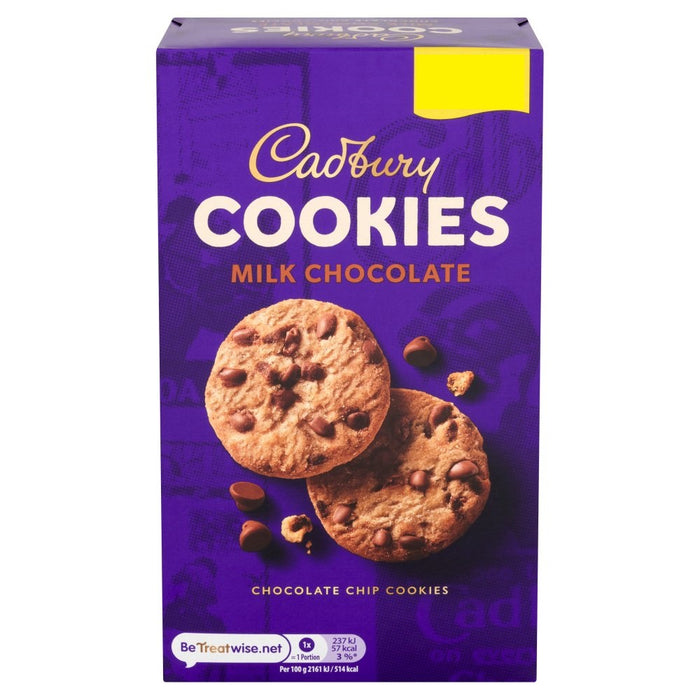 Cadbury Choc Chip Cookies Biscuits PMP 150g (Case of 6)