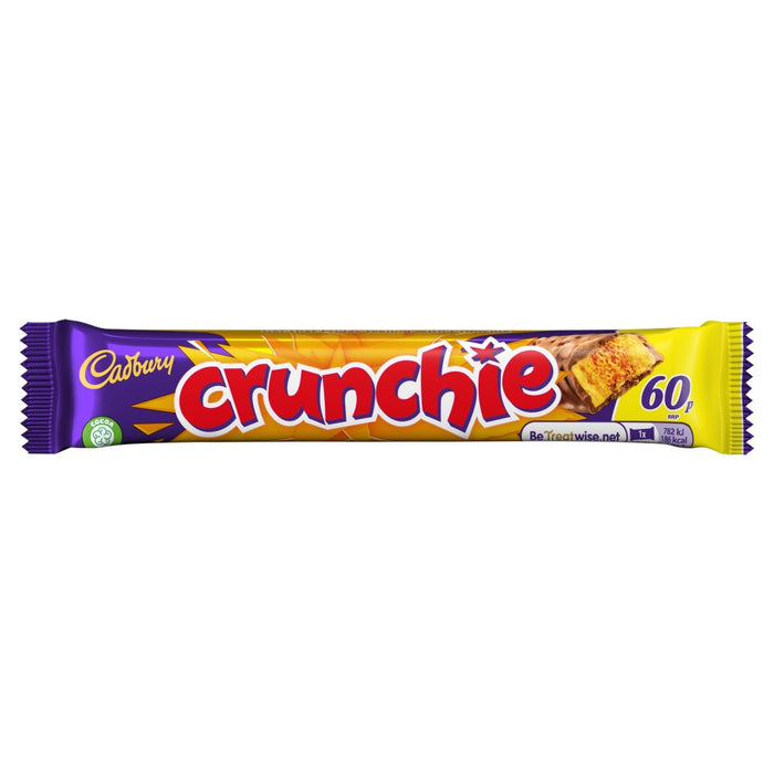Cadbury Crunchie Chocolate Bar PMP 40g (Case of 48)