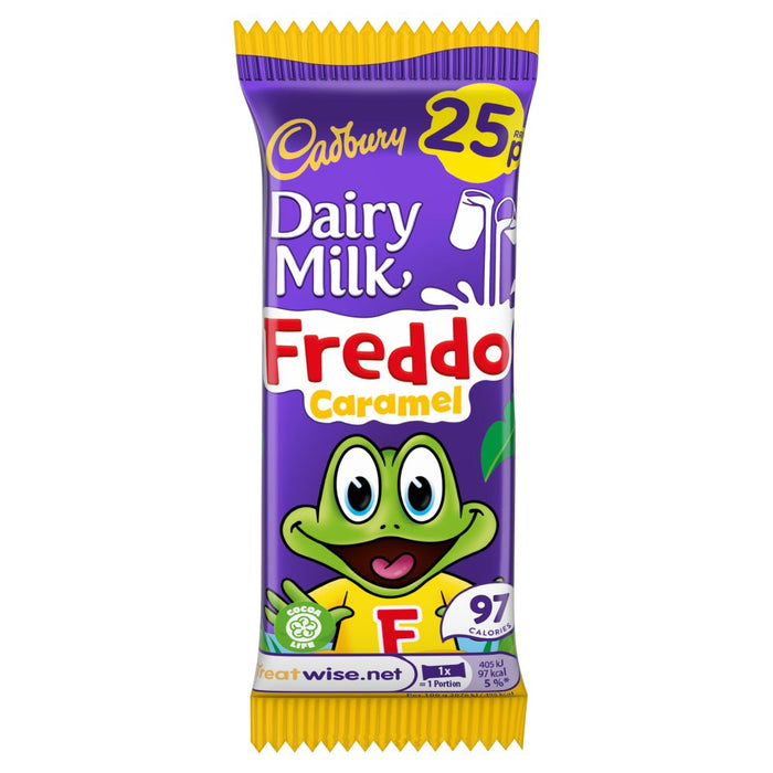 Cadbury Dairy Milk Freddo Caramel Chocolate Bar PMP 19.5g (Case of 60)