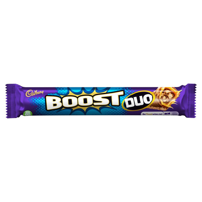 Cadbury Boost Duo Chocolate Bar, 63g (Case of 32)
