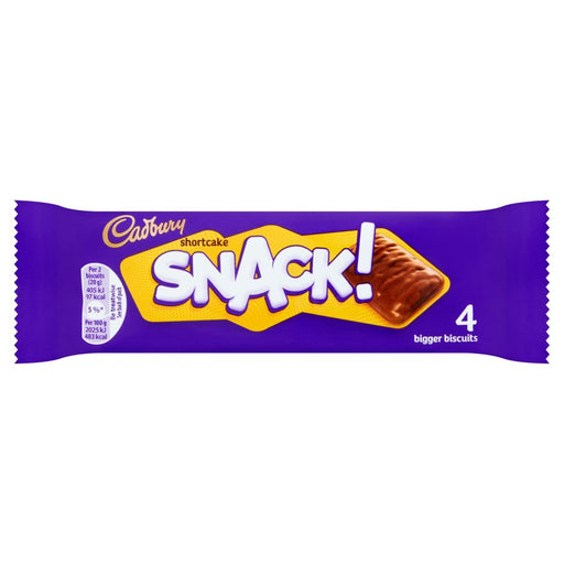 Cadbury Snack Shortcake Chocolate Biscuit