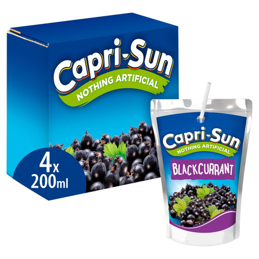 Capri-Sun Blackcurrant 4 x 200ml (Case of 8) —