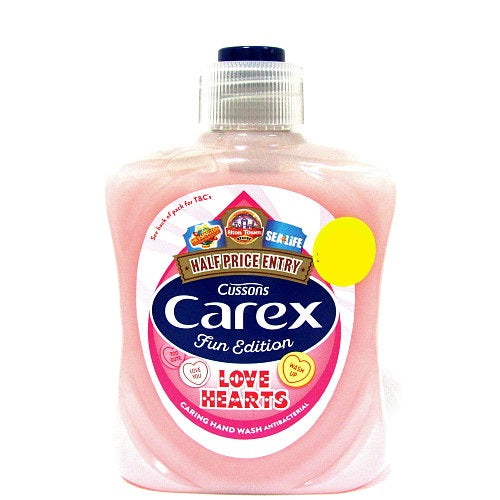 Carex Love Hearts Handwash PMP 250ml (Case of 6)