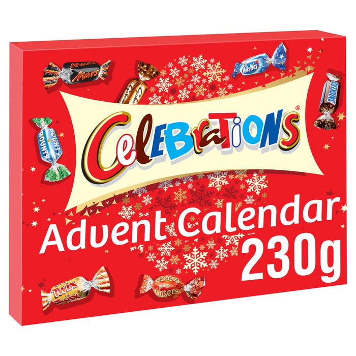 Celebrations Chocolate Christmas Advent Calendar 230g
