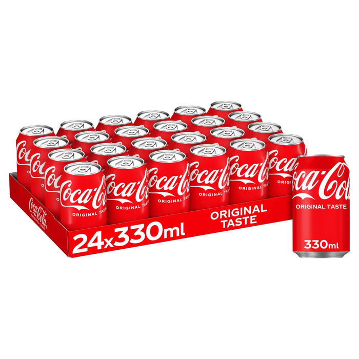 Coca-Cola Original Taste 330ml (Case of 24)