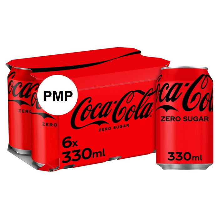 Coca-Cola Zero Sugar 6 x 330ml