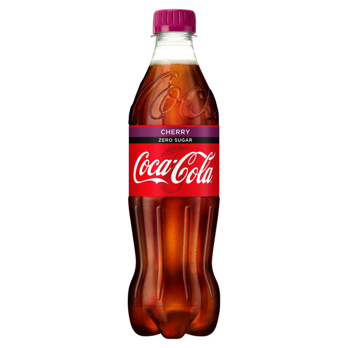 Coca-Cola Zero Sugar Cherry, 500ml  (Case of 12)