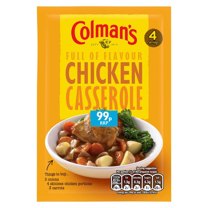 Colman's Chicken Casserole 40g
