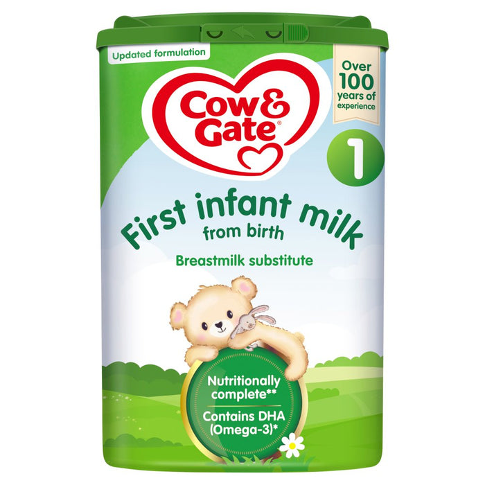 Cow & Gate 1 First Baby Milk Formula From Birth 800g