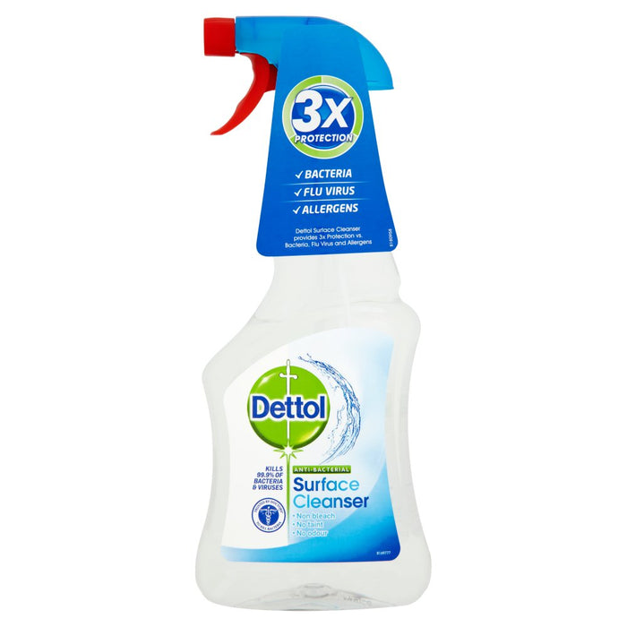 Dettol Antibacterial Spray Surface Cleanser, 500ml (Case of 6)