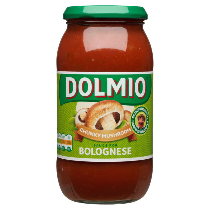 Dolmio Bolognese Chunky Mushroom Pasta Sauce 500g (Case of 6)