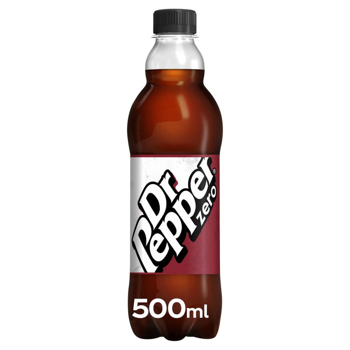 Dr Pepper Zero Sugar PMP 500ml (Case of 12)