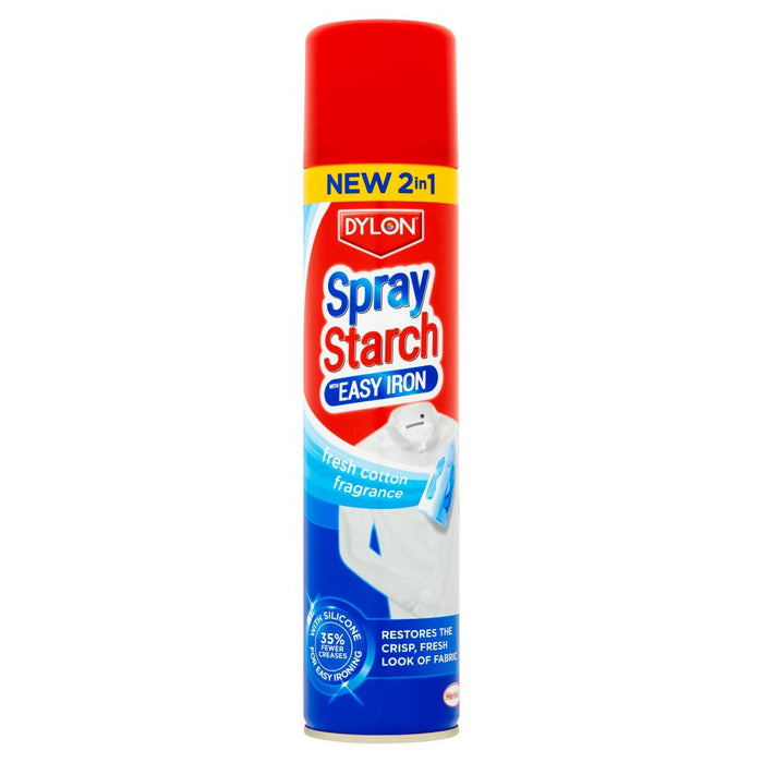 Dylon 2 in 1 Spray Starch with Easy Iron, 300ml (Case of 6)