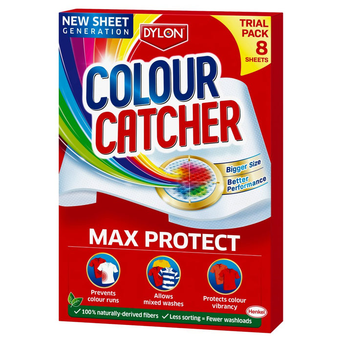 Dylon Colour Catcher Max Protect 8 Sheets (Case of 8)