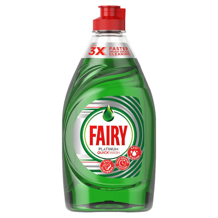 Fairy Platinum Quickwash Original Washing Up Liquid 320ml