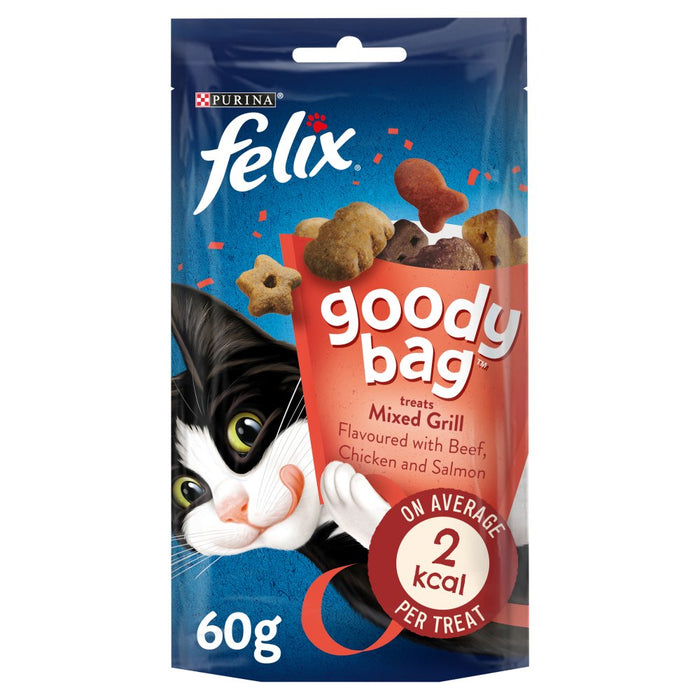 Felix Goody Bag Cat Treats Mixed Grill 60g (Case of 8)