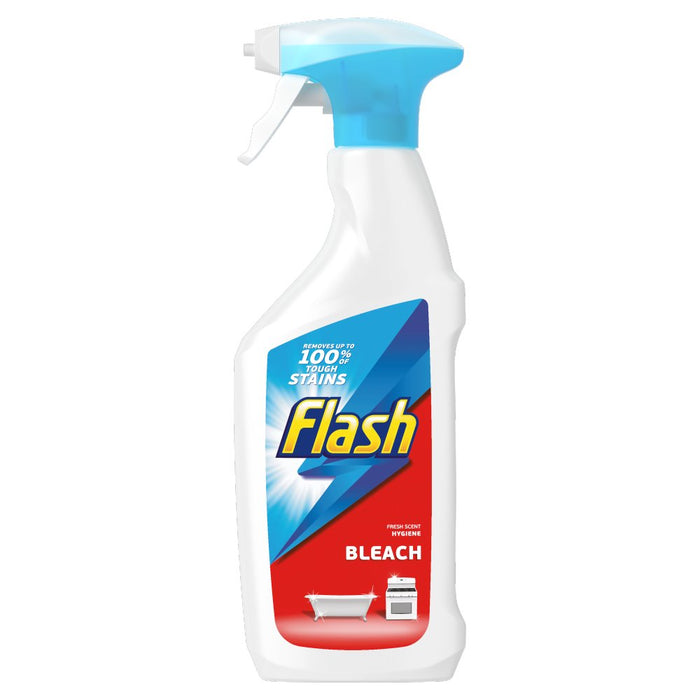 Flash Cleaning Spray Bleach For Hard Surfaces, 450ml