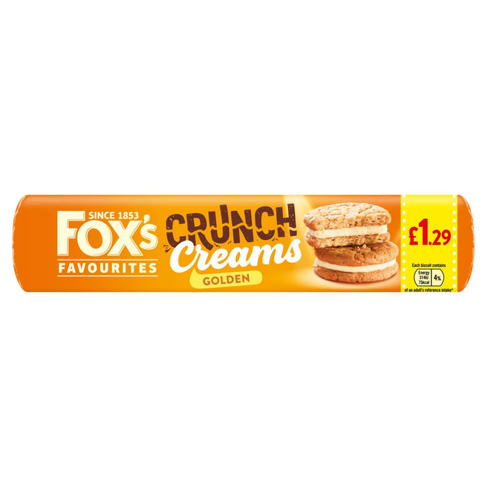 Fox's Golden Crunch Creams PMP 200g