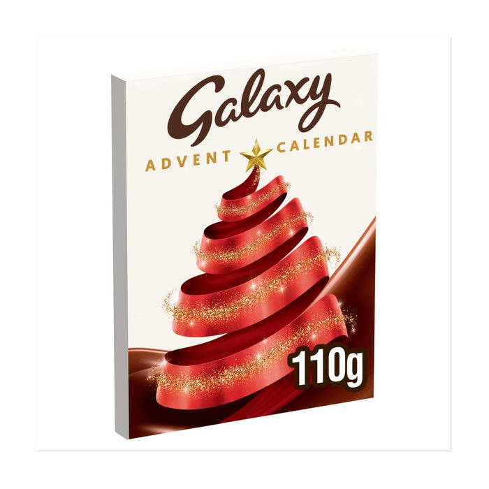 Galaxy Smooth Milk Chocolate Christmas Advent Calendar 110g